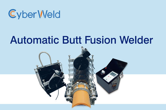 CW 250 Fully Automatic Butt Fusion Welding Machine For PP PE HDPE Plastic Pipe