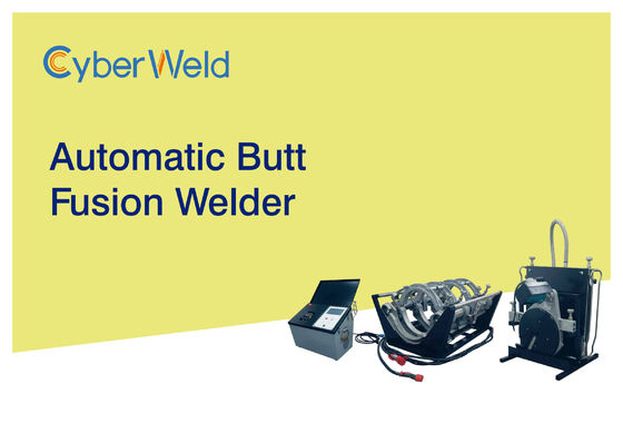 Automatic CNC Butt Welding Machine 5.0 KVA Hdpe / PP Pipe Butt Fusion Welder