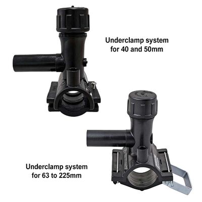 PE100 Electrofusion Multiseal Tapping Tee Underclamp DN40-225 | 4mm Auto Pin | Water PN16 / Gas 10 Bar | Live-Main Tap-Ins with Tamper-Proof LockCap & Twin O-Ring Leak Protection for Water & Gas