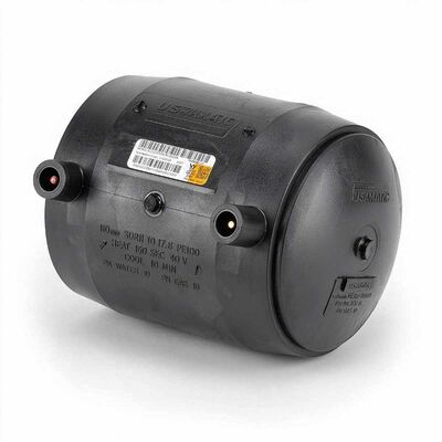 PE100 Electrofusion End Cap | 4mm Automatic Pin | Water PN16 / Gas 10 Bar | Sealed Pipe-End Termination for Gas Distribution, Water Supply, Drainage & Mining Networks | DN20-250