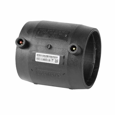 PE100 Low Pressure Electrofusion Coupler | 4mm Automatic Pin | PN10 | SDR17-26 Thin Wall | DN110-280 | Auto-Parameter Welding for Water, Wastewater, Irrigation & Mining Networks