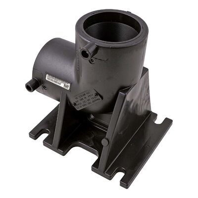 PE100 Duckfoot Bend | Fusamatic Auto Pin | 90mm SDR11-17.6 | Water PN16 | Fully Welded Hydrant & Riser Connector with Integral Base Eliminates Mechanical Joints for Water, Mining & Irrigation