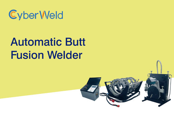 Plastic Pipe External Debeader 400mm Manual Butt Fusion Welding Machine
