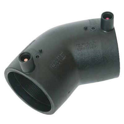 Durable HDPE Electrofusion Elbow 45° For Pipe Welding Solutions