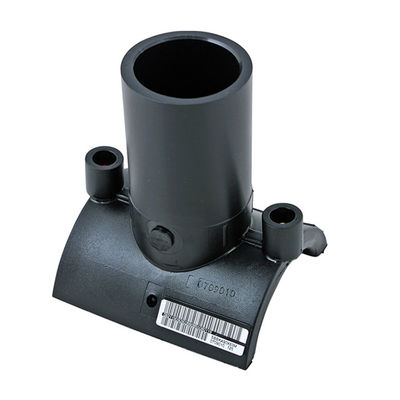 HDPE / PE100 Electrofusion Fittings Top Press Plastic Pipe Saddle PN8 PN10 PN12.5 PN16