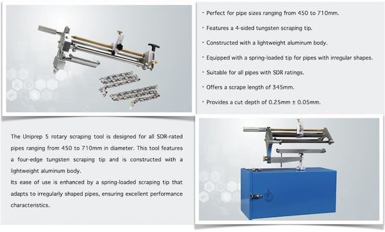 Spare 4 Sided Scraping Blades And Tips Electrofusion Tooling