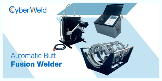 Hot Melt Fully Automatic Butt Fusion Machine PP PE HDPE Pipe Welding Machine