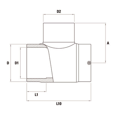Electrofusion Equal Tee PE100 DN20-250mm | 4.0mm Fusamatic Auto Pin | Water PN16 / Gas 10 Bar | Three-Way Full-Bore Branch Joints for Reliable Flow Distribution in Gas & Water Networks