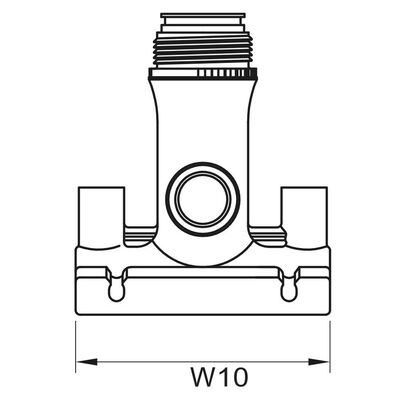 Stackload Electrofusion Tapping Saddle | 20-32mm Outlet | 4mm Auto Pin | Water PN16 / Gas 10 Bar | Stackable Space-Saving Storage for Live-Main Service Taps up to DN355