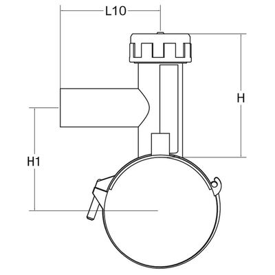 Flextee Electrofusion Tapping Tee for Oval & Coiled PE Pipe | 40-180mm Mains | 20-32mm Outlet | 4mm Auto Pin | Understrap Screw-Fast Fixing, No Re-Rounding Clamps for Gas, Water & Irrigation