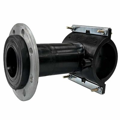 PE100 Automatic-Pin Flanged Branch Saddle | Underclamp | DN80 & DN100 Flange Outlet | Water PN16 / Gas 10 Bar | DN90-250 Main | Auto Welding with Rising Pin Indicator for Gas, Water, Mining