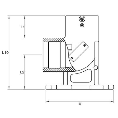 PE100 Duckfoot Bend | Fusamatic Auto Pin | 90mm SDR11-17.6 | Water PN16 | Fully Welded Hydrant & Riser Connector with Integral Base Eliminates Mechanical Joints for Water, Mining & Irrigation