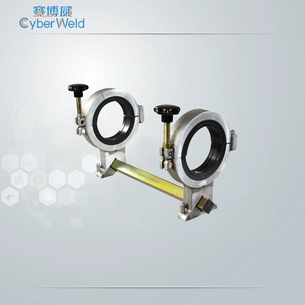 HDPE Pipe Electrofusion Tools Mains Restraining Pipe Clamp 63mm - 200mm
