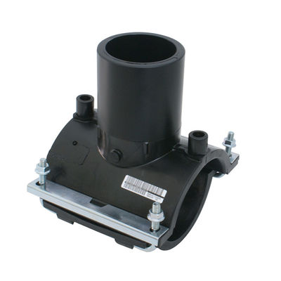 Εξαρτήματα σωλήνων ηλεκτροσυγκόλλησης HDPE / PE100 με ίσια διέλευση