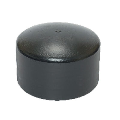 Hot Melt Plastic End Caps High Desity HDPE Gas Pipe Fittings SDR17.6 SDR17 SDR11